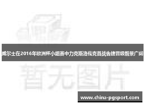 威尔士在2016年欧洲杯小组赛中力克斯洛伐克首战告捷晋级前景广阔